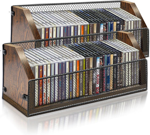 Storage rack wooden - cd, cd