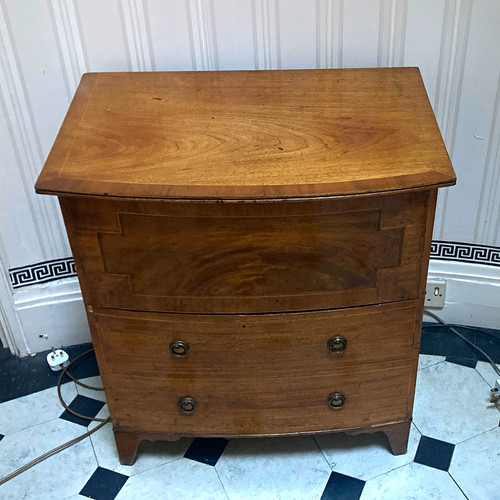 Vintage wooden bureau - vintage,