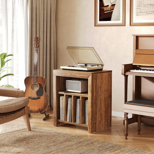 Record player stand - record,
