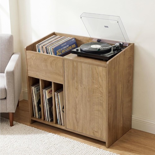 Modern wooden record - modern, storage