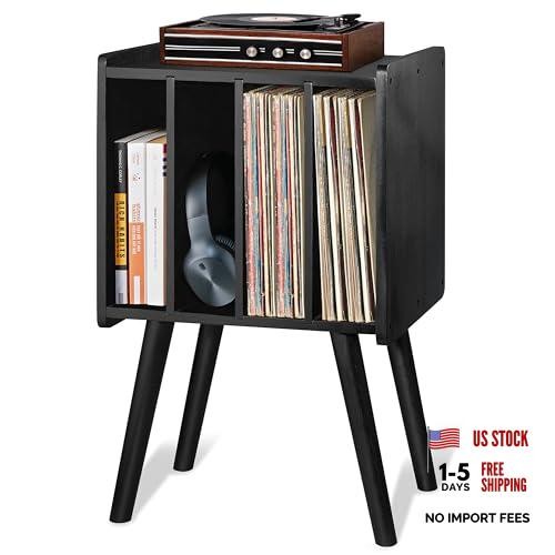 Wooden record player - wooden,